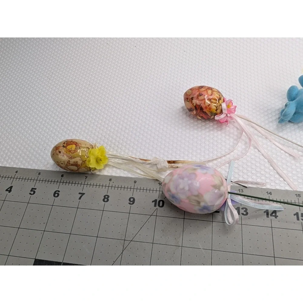 Easter Egg Rabbit Bunny Pick Lot Decorations‎